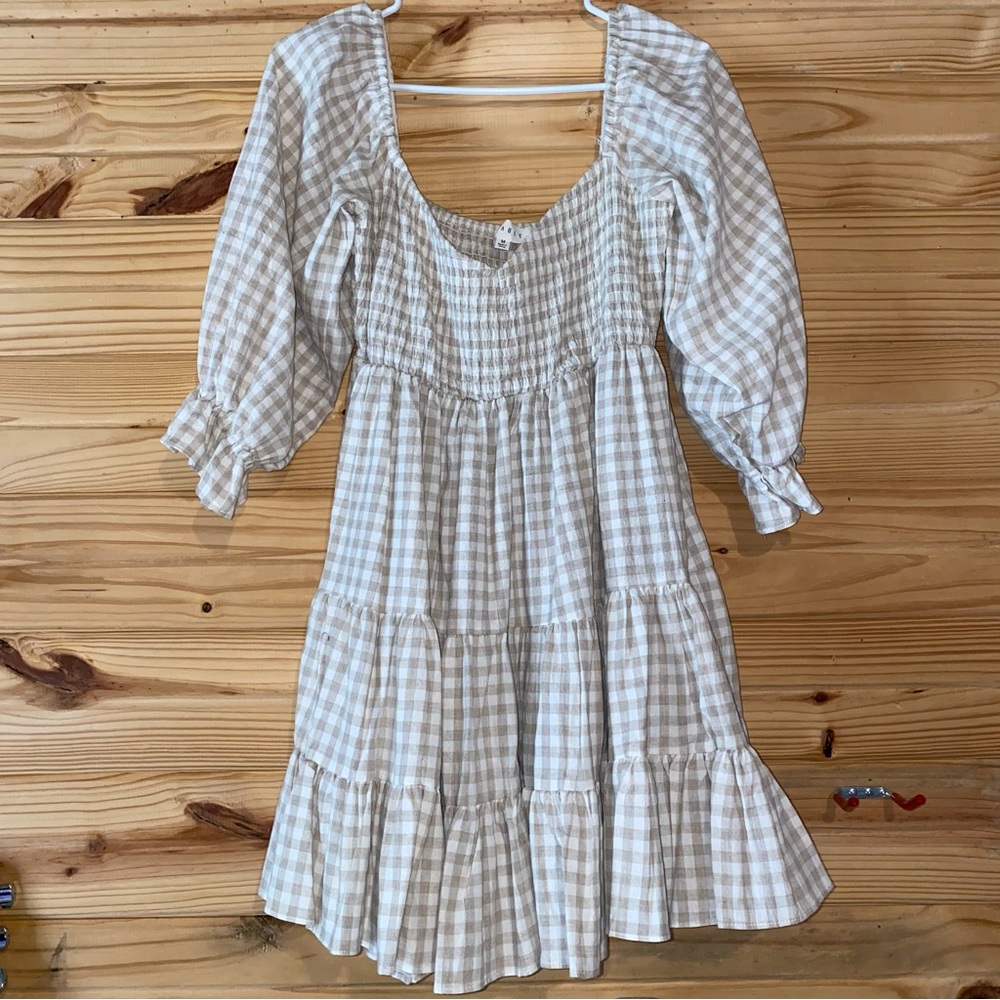 Gingham dress